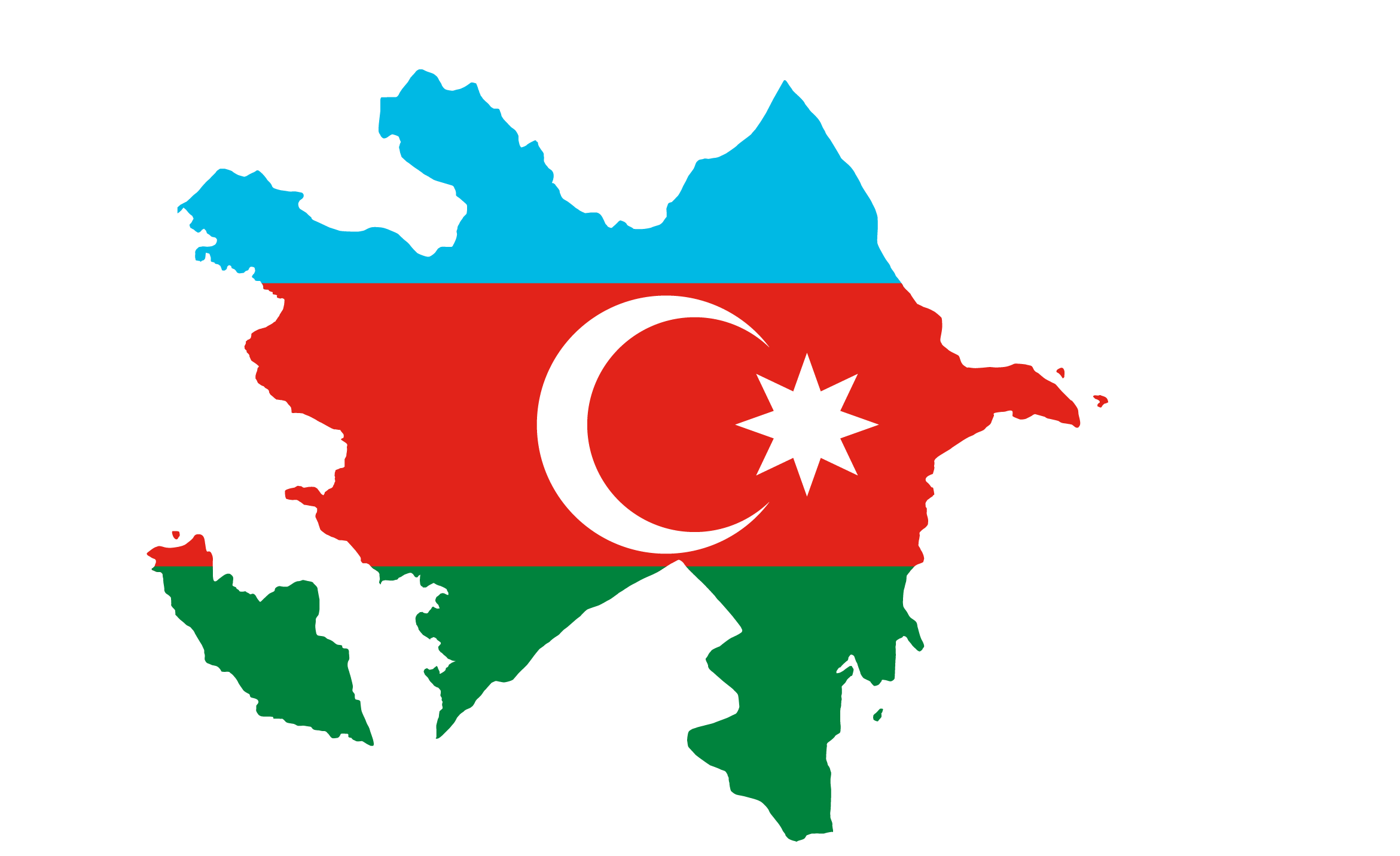 Азербайджан флаг
